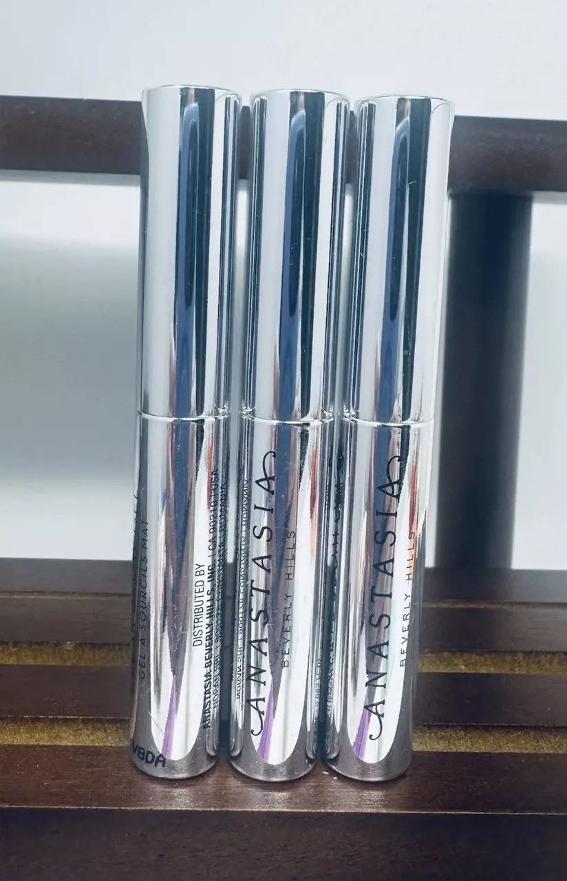 3x Anastasia Beverly Hills Clear Brow Gel Travel Size 0.085 fl oz/ 2.5ml thumbnail