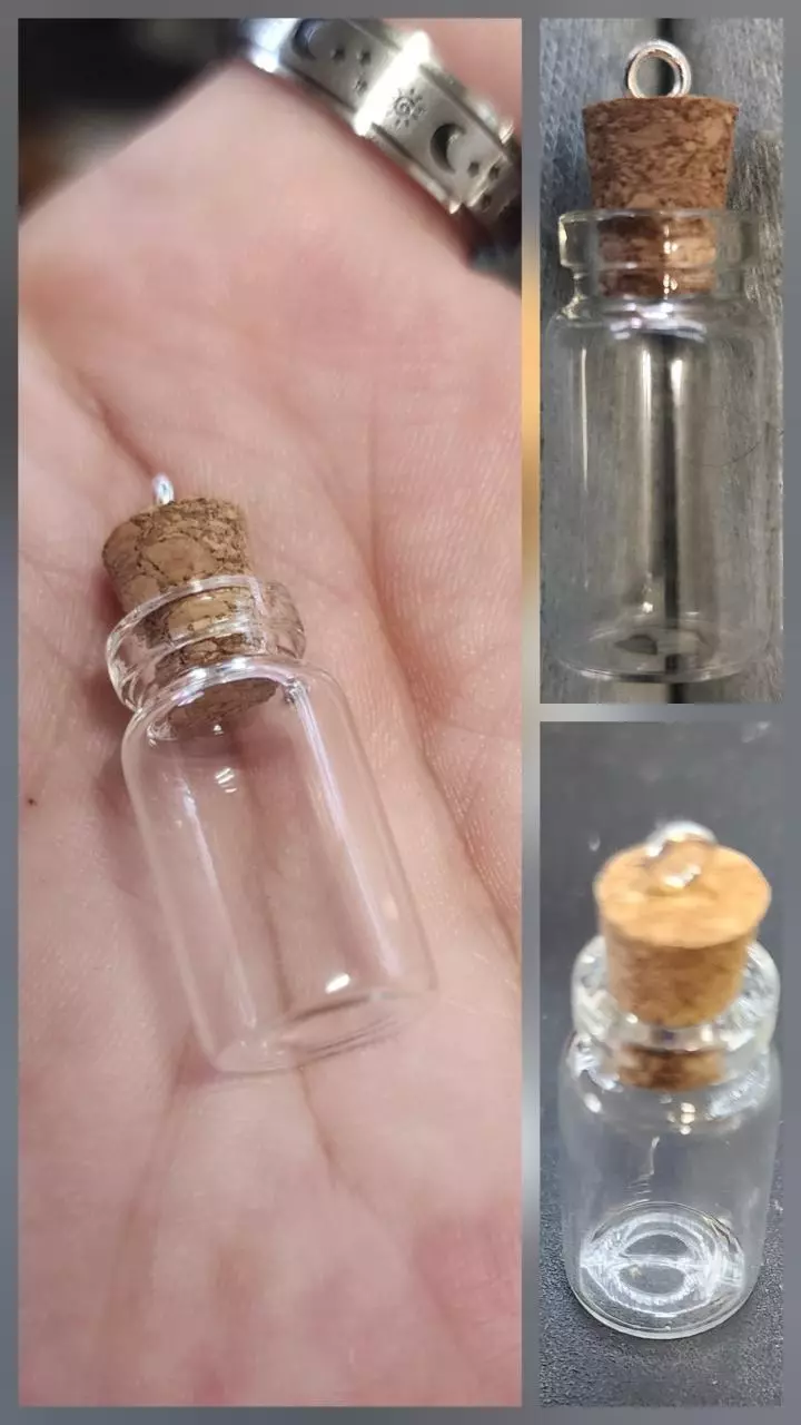 Memorial bottle pendant thumbnail