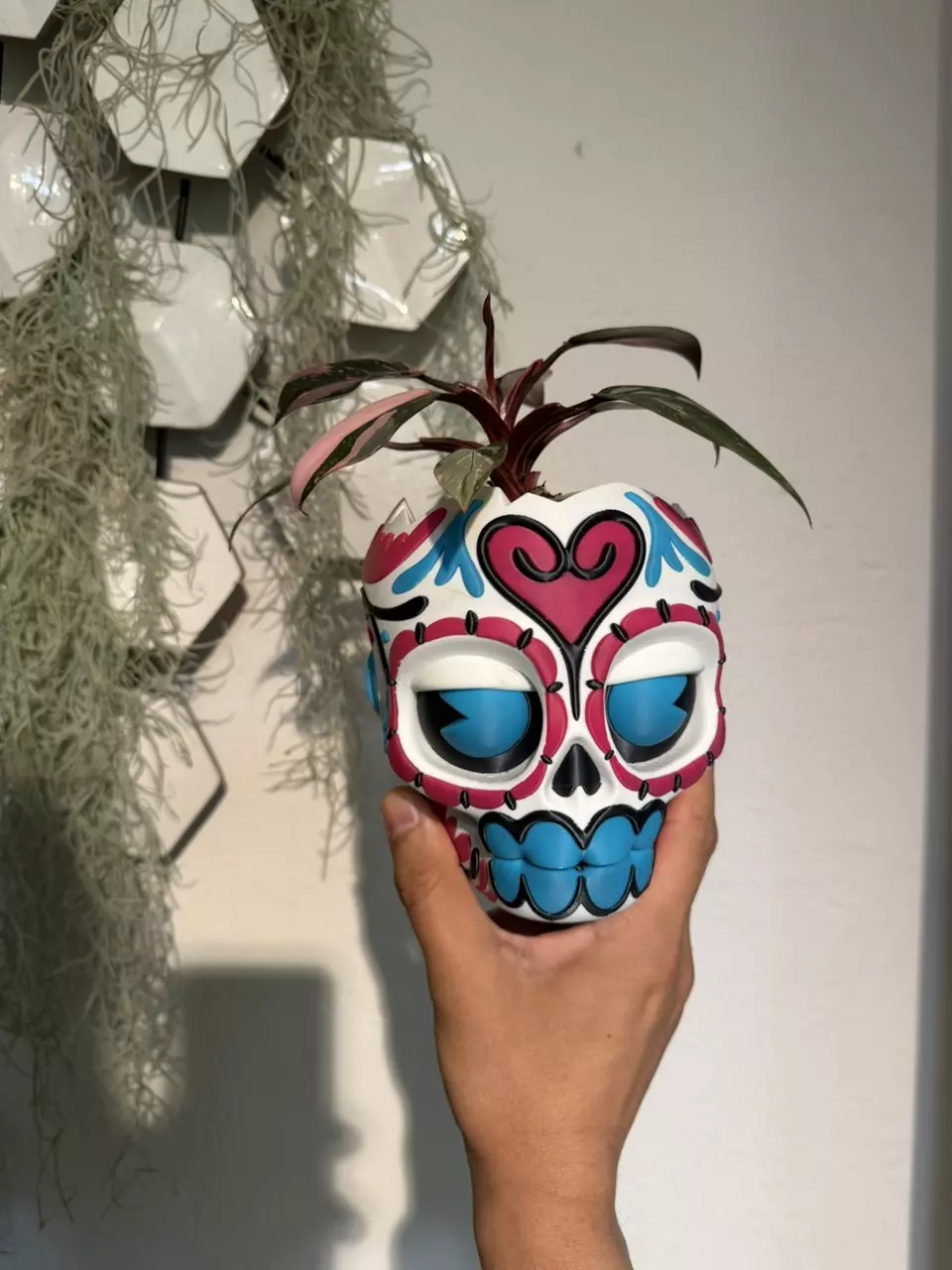 Skull candy 3D pot thumbnail