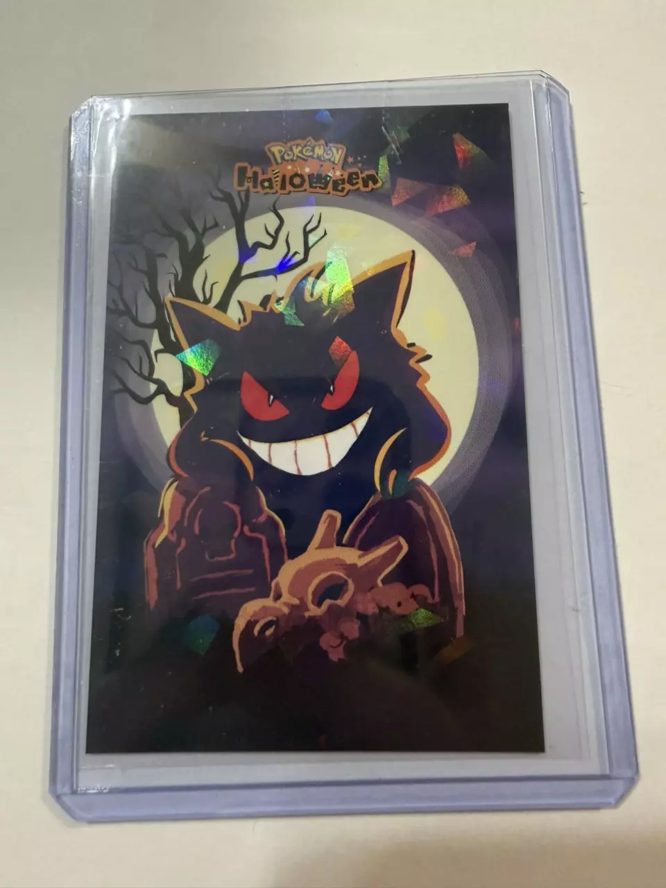 Gengar graveyard bones halo cracked ice thumbnail