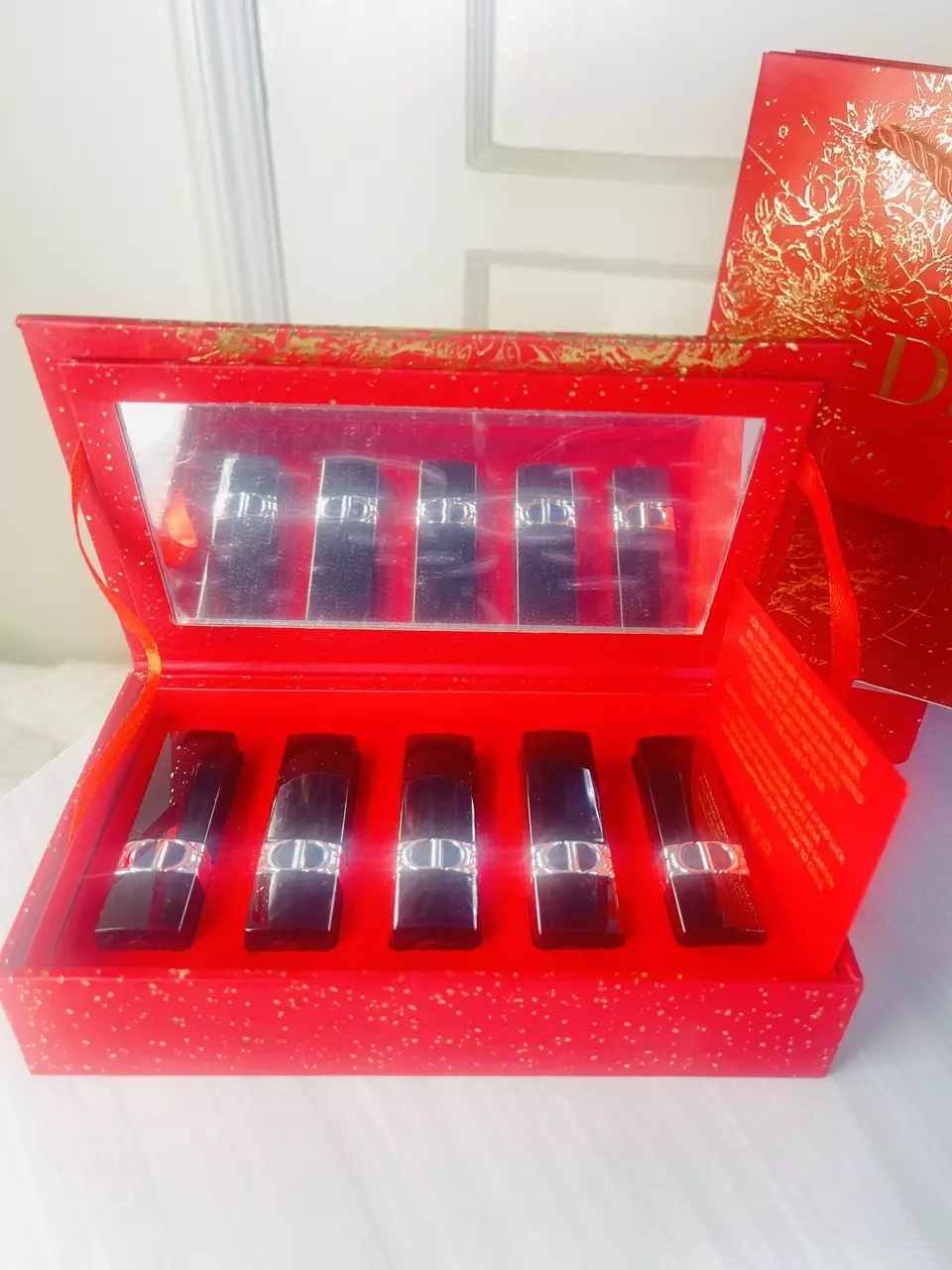 Dior Rouge Lipsticks set Lunar New Year Limited Edition Travel Size thumbnail