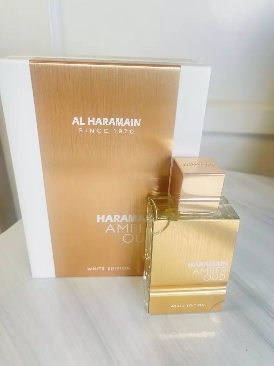 Al Haramain Amber Oud White Edition 2 oz thumbnail
