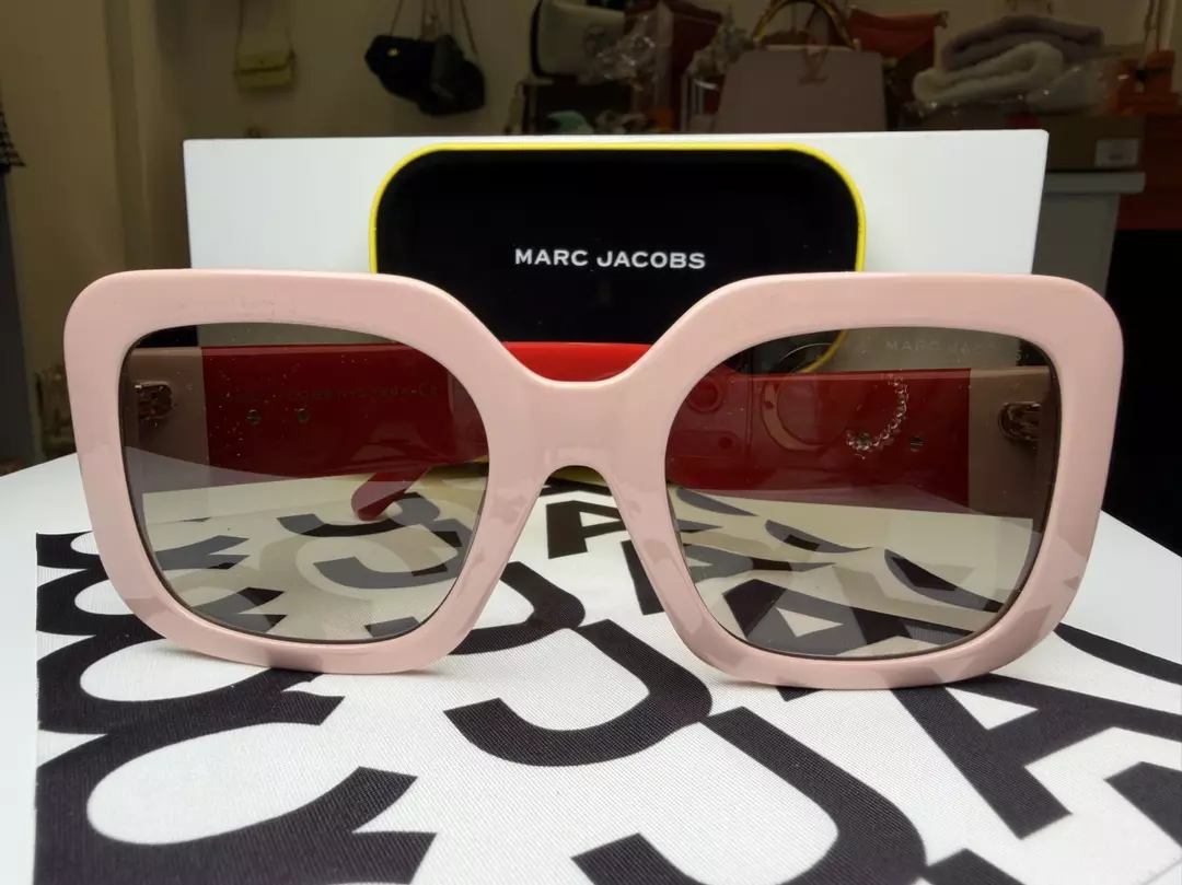 Marc Jacob Pink and Red Sunglasses thumbnail