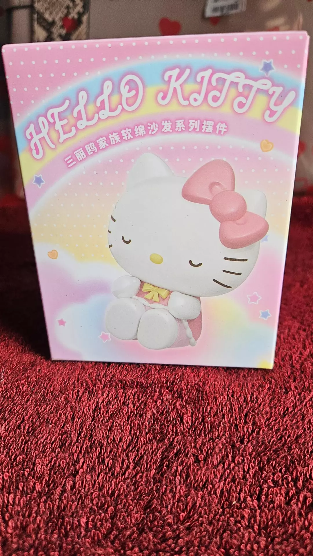 Hello Kitty figure from the Sanrio Soft Sofa Series thumbnail