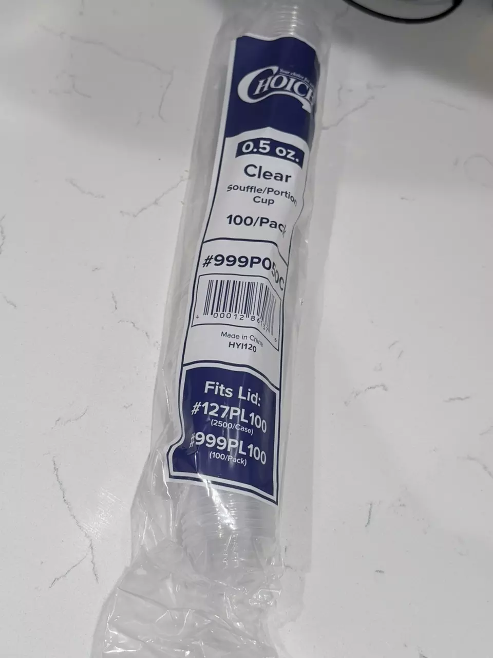 100ct Clear 0.5oz cups thumbnail