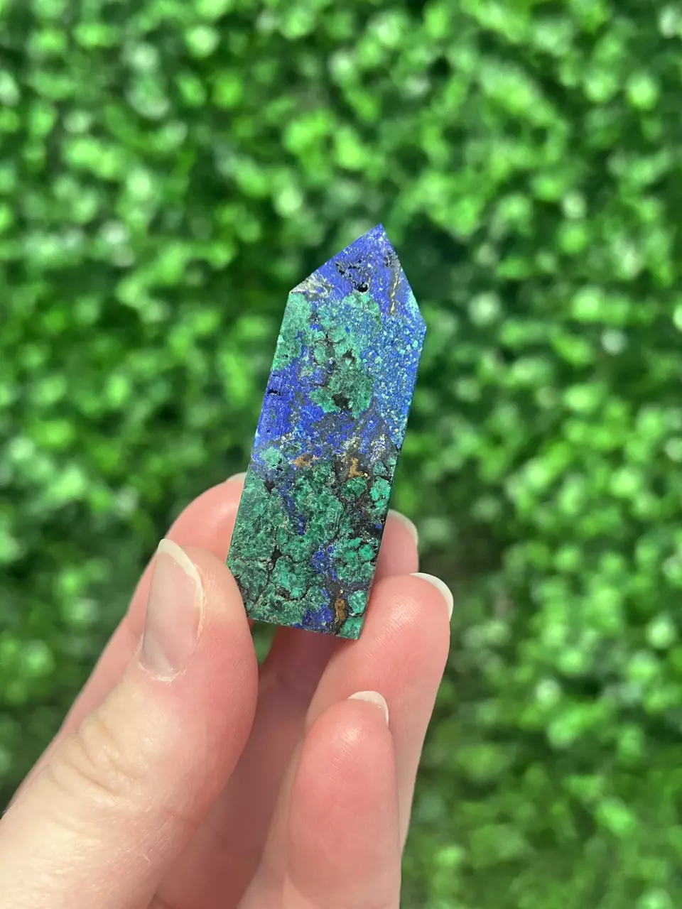 WAS $12//Malachite + Azurite Mini Point J thumbnail