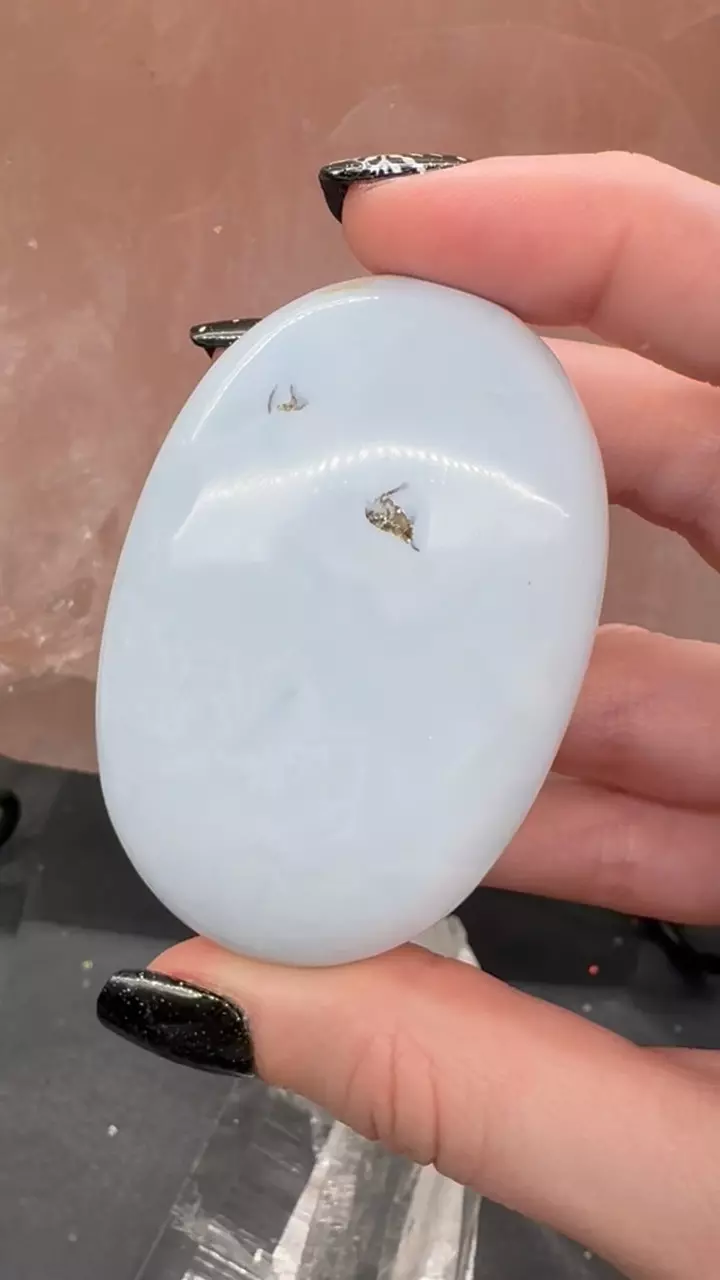 Oregon blue opal palmstone thumbnail