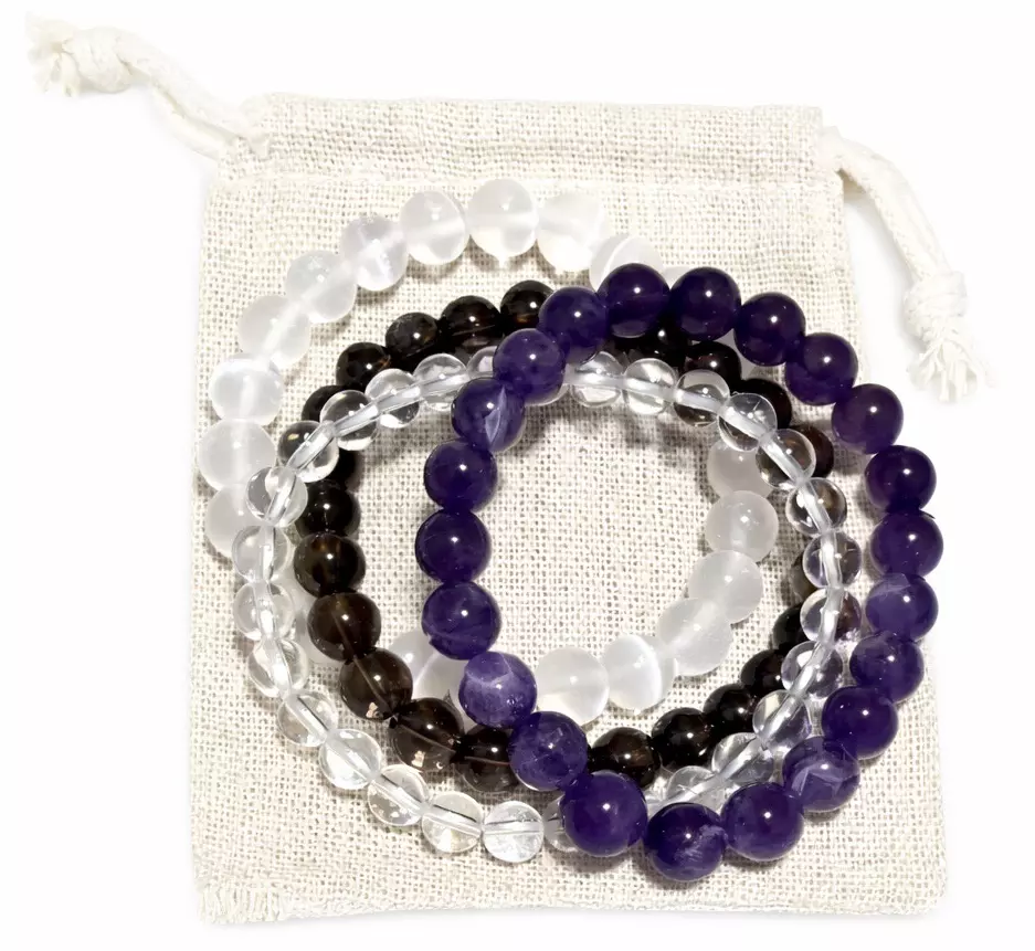 ENERGY CLEANSING BRACELET STACK thumbnail