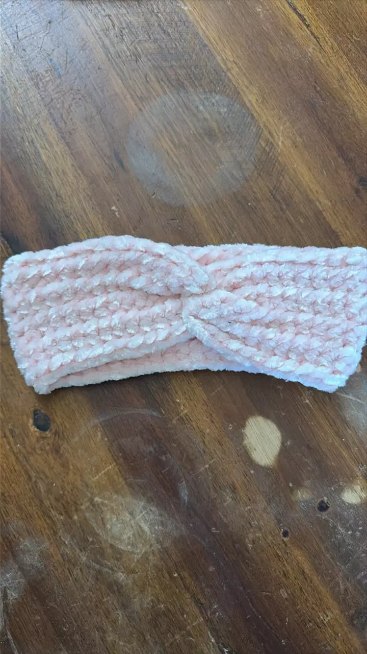 Quiet Pink Toddler Velvet Earwarmer thumbnail