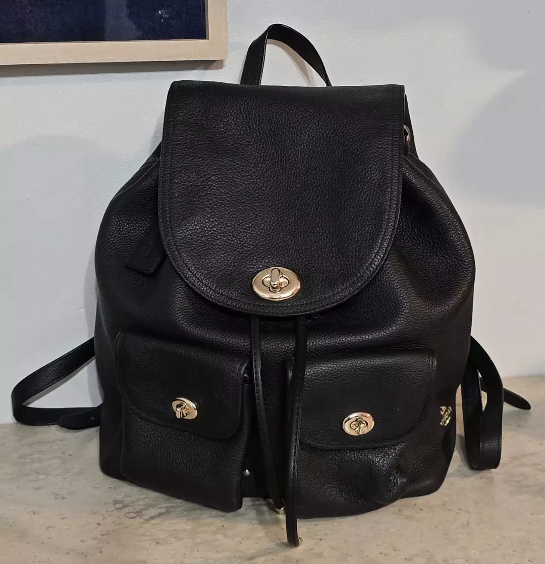 COACH 2015 Turnlock Rucksack Backpack thumbnail