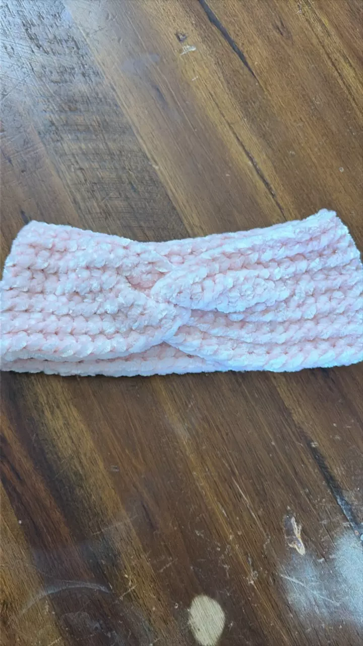 Light Pink Child Velvet Earwarmer thumbnail