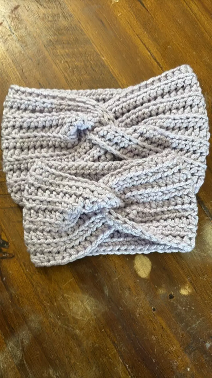 Mommy and Me Lilac Earwarmer thumbnail