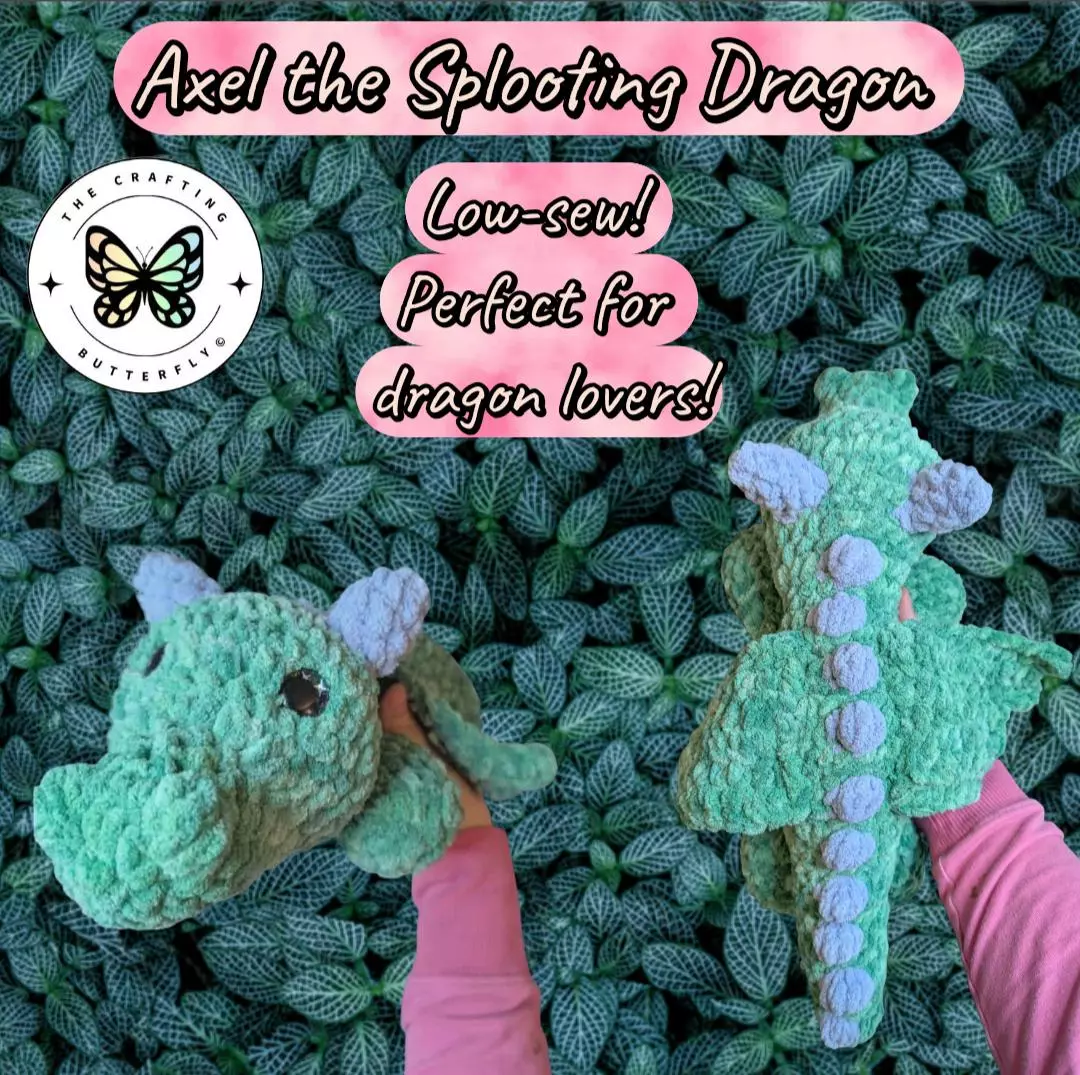 PDF Pattern Axel the Splooting Dragon! thumbnail