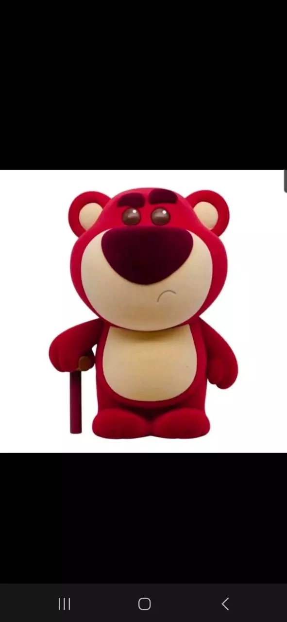 Toy Story - Lotso Flocked Figural Bank 8" - Monogram International Inc. thumbnail