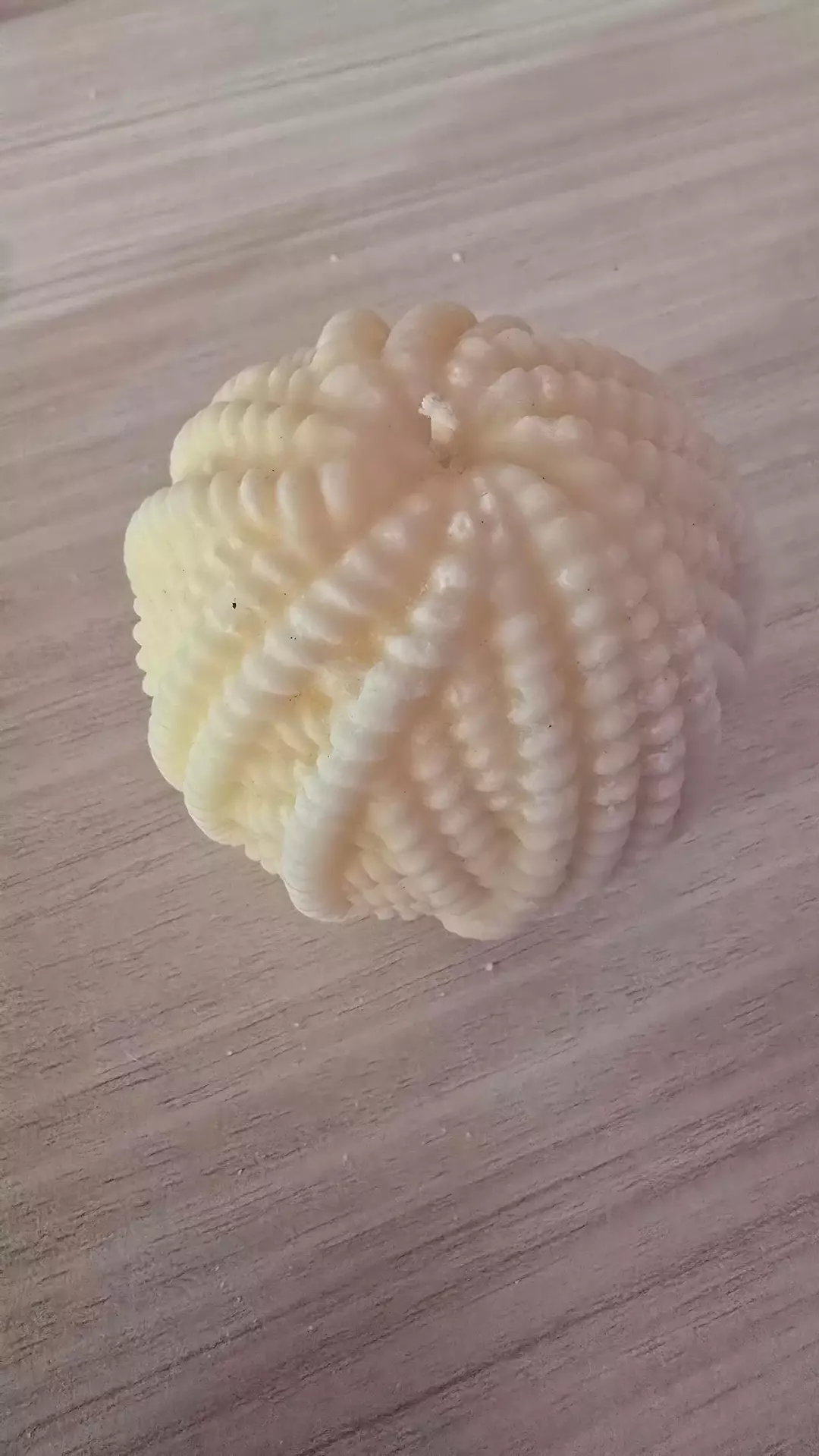 Rosemary Sage yarn ball candle thumbnail