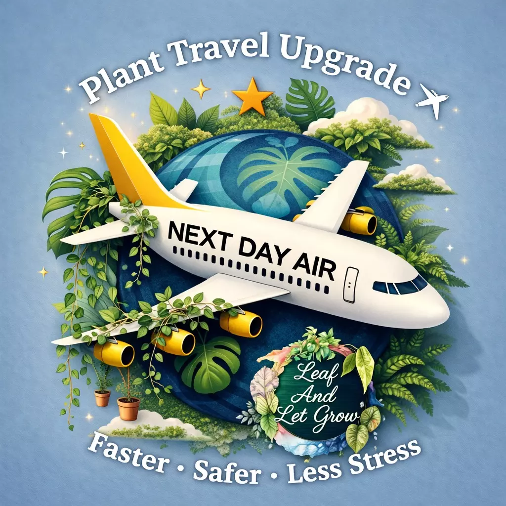 plant/Next day air upgrade $45-0