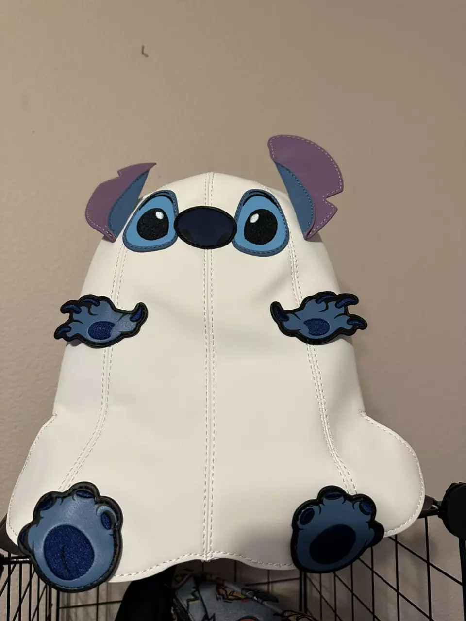 Stitch Hard Tag Loungefly Ghost Mini Backpack thumbnail