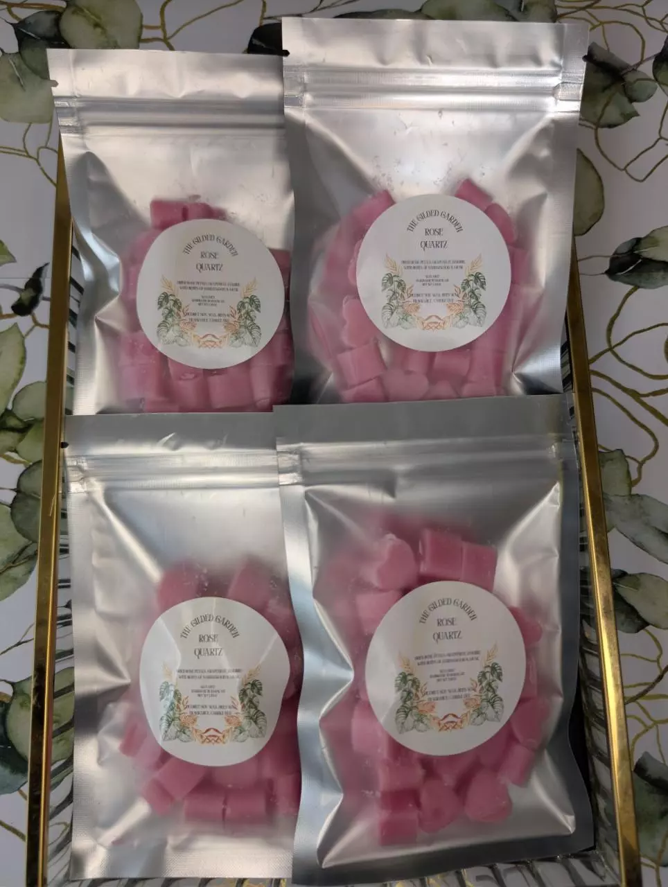 Rose Quartz wax melt thumbnail