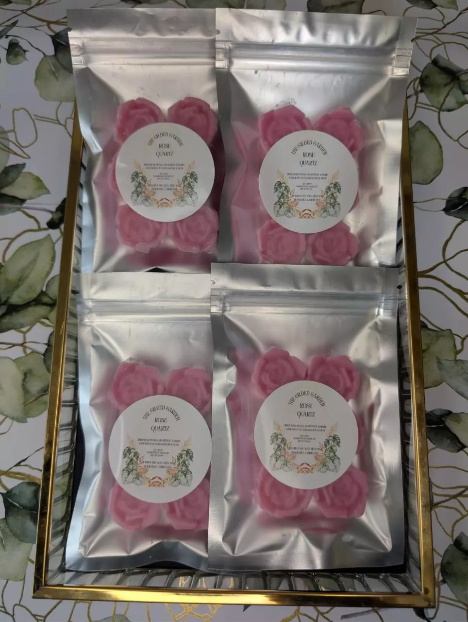 Rose Quartz wax melt thumbnail