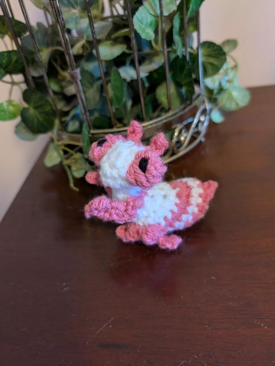🪲💕 Orchid Mantis Handmade Crochet thumbnail