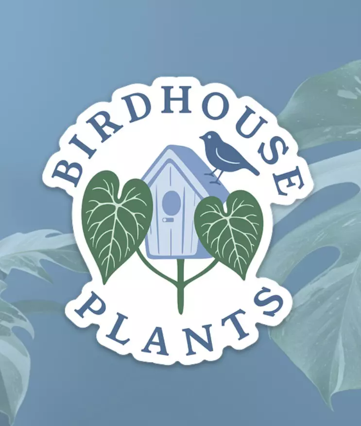 “Birdhouse Plants” Sticker thumbnail