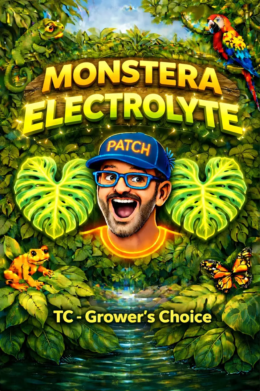 Monstera Electrolyte Tc 🌱GC Tissue Culture BEAUTIFUL COLORS! LOWEST PRICE! ✅ thumbnail