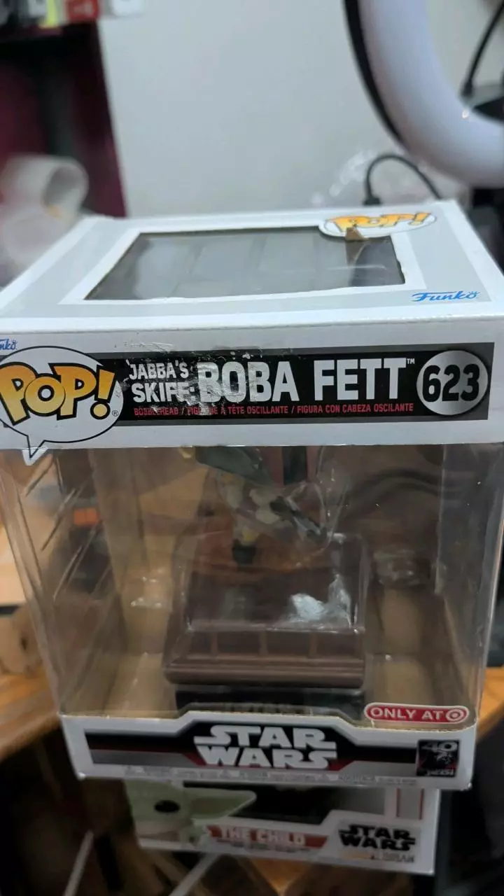 Jabba skiff boba Fett Funko Pop 623 thumbnail