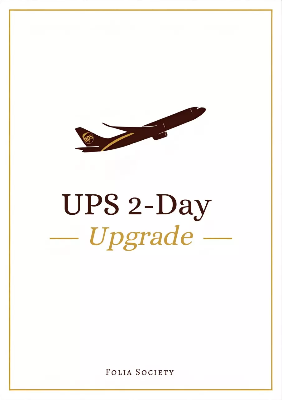 UPS 2-Day Upgrade (Excluding AK & HI) thumbnail
