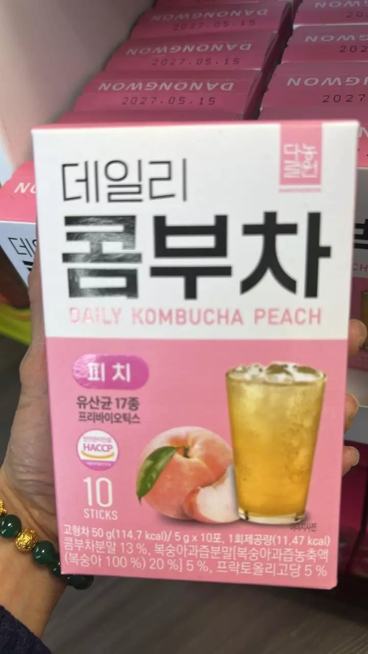 Daily Kombucha Peach Drink Mix thumbnail