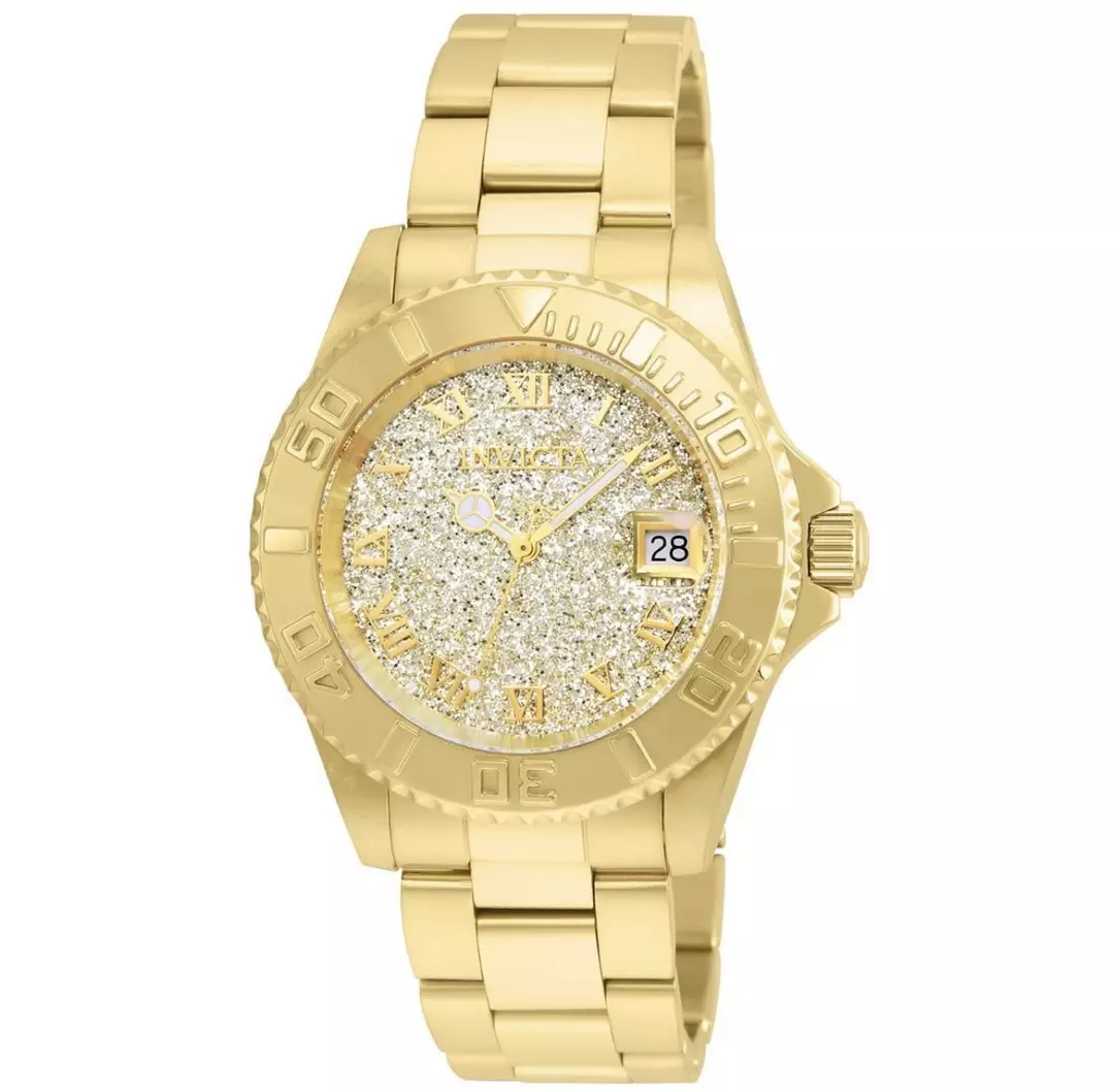 gold invicta watch thumbnail