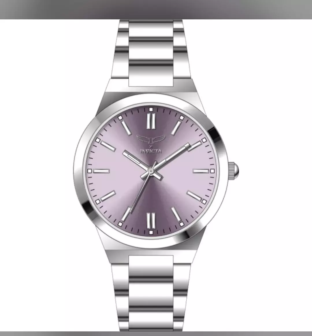 purple face/ silver invicta watch thumbnail