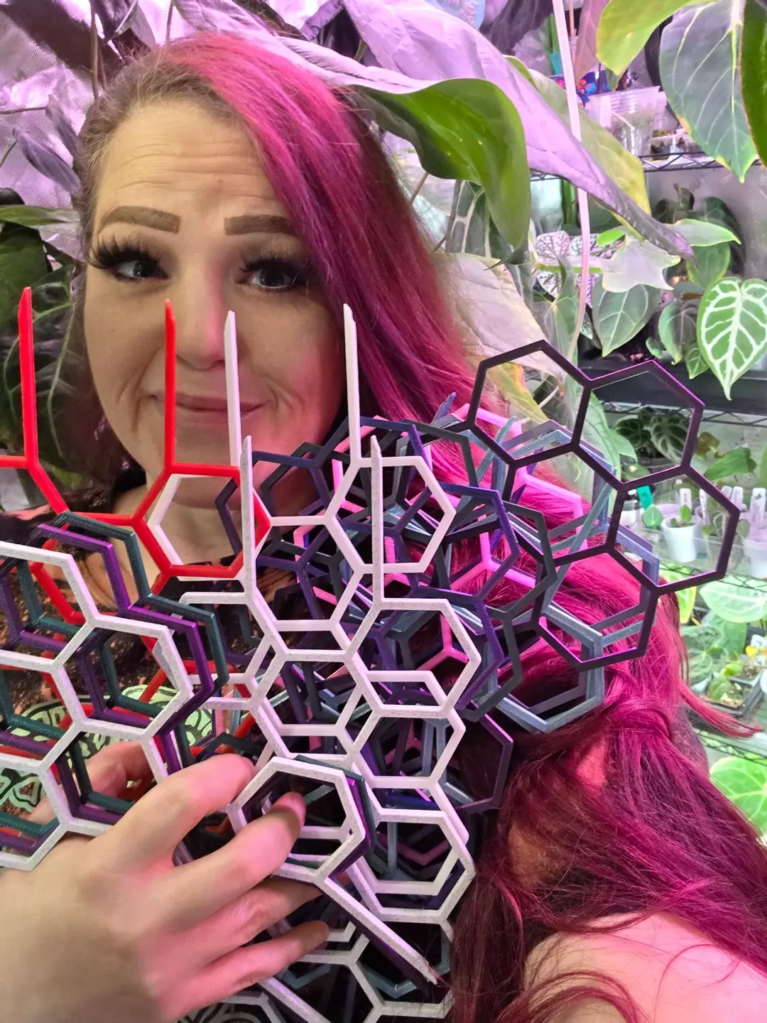 ADDON ONLY! 3 D PRINTED TRELLIS' PICK COLOR! OR COLOR SHOWN ON SCREEN! thumbnail