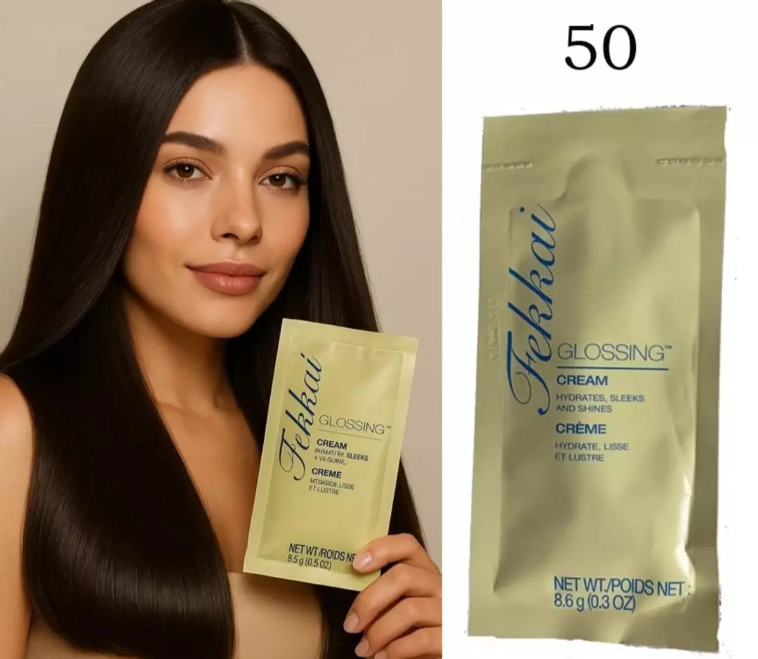 Fekkai Glossing Cream (50 Packets/Samples) 8.6 g.(0.3 oz) each (430 g 15 oz) thumbnail