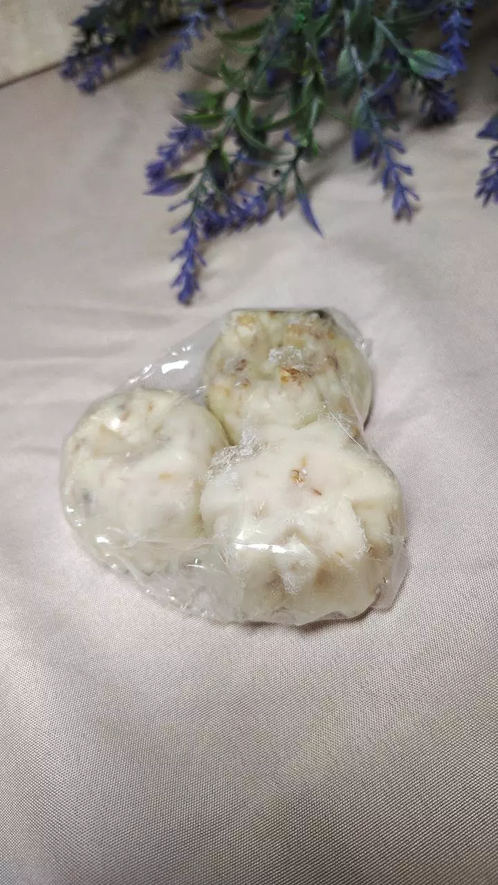 Coconut oil Lotion Bars - Minty Hot White Chocolate 3pk thumbnail