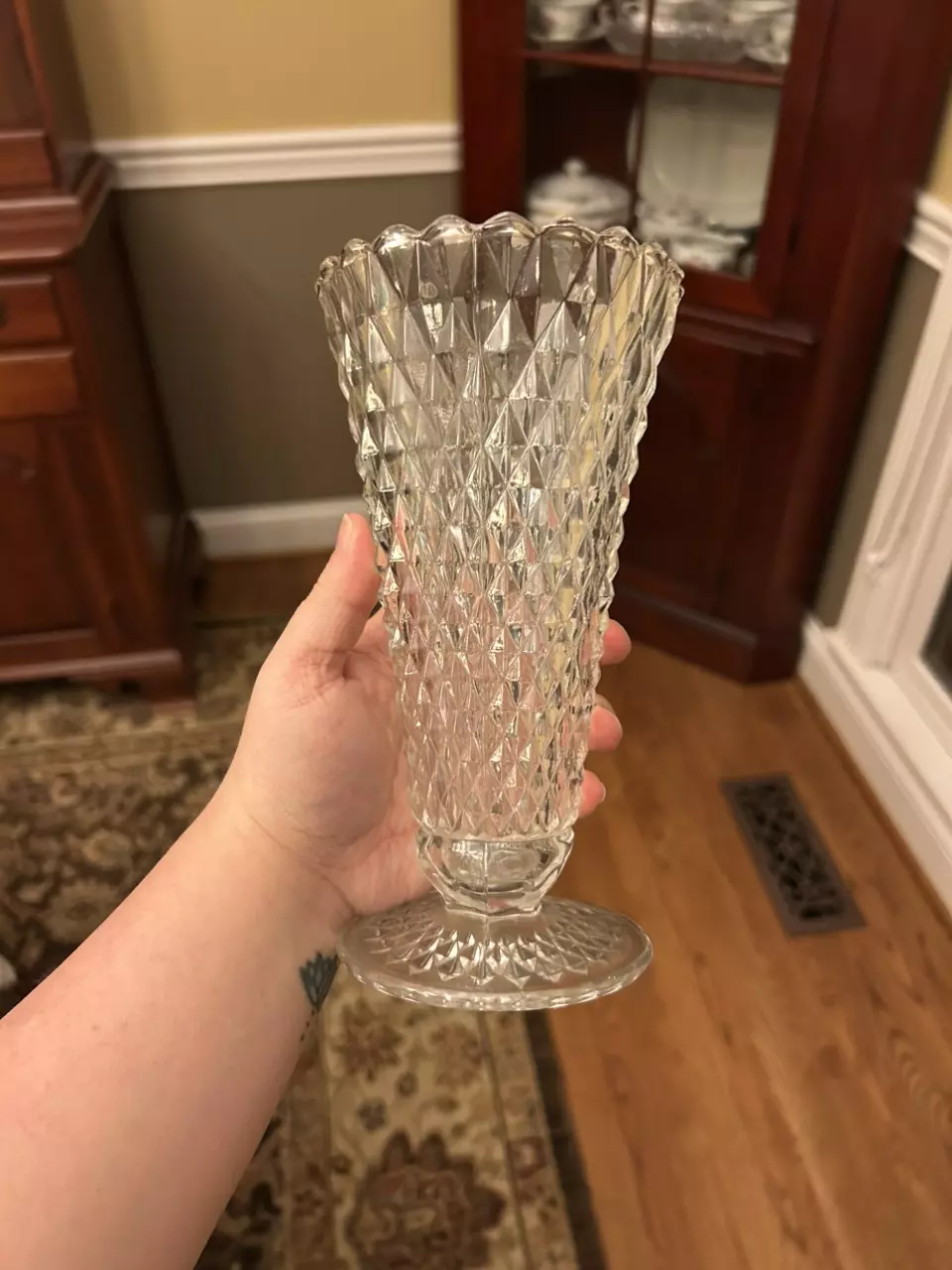 Indiana Glass Co vase thumbnail