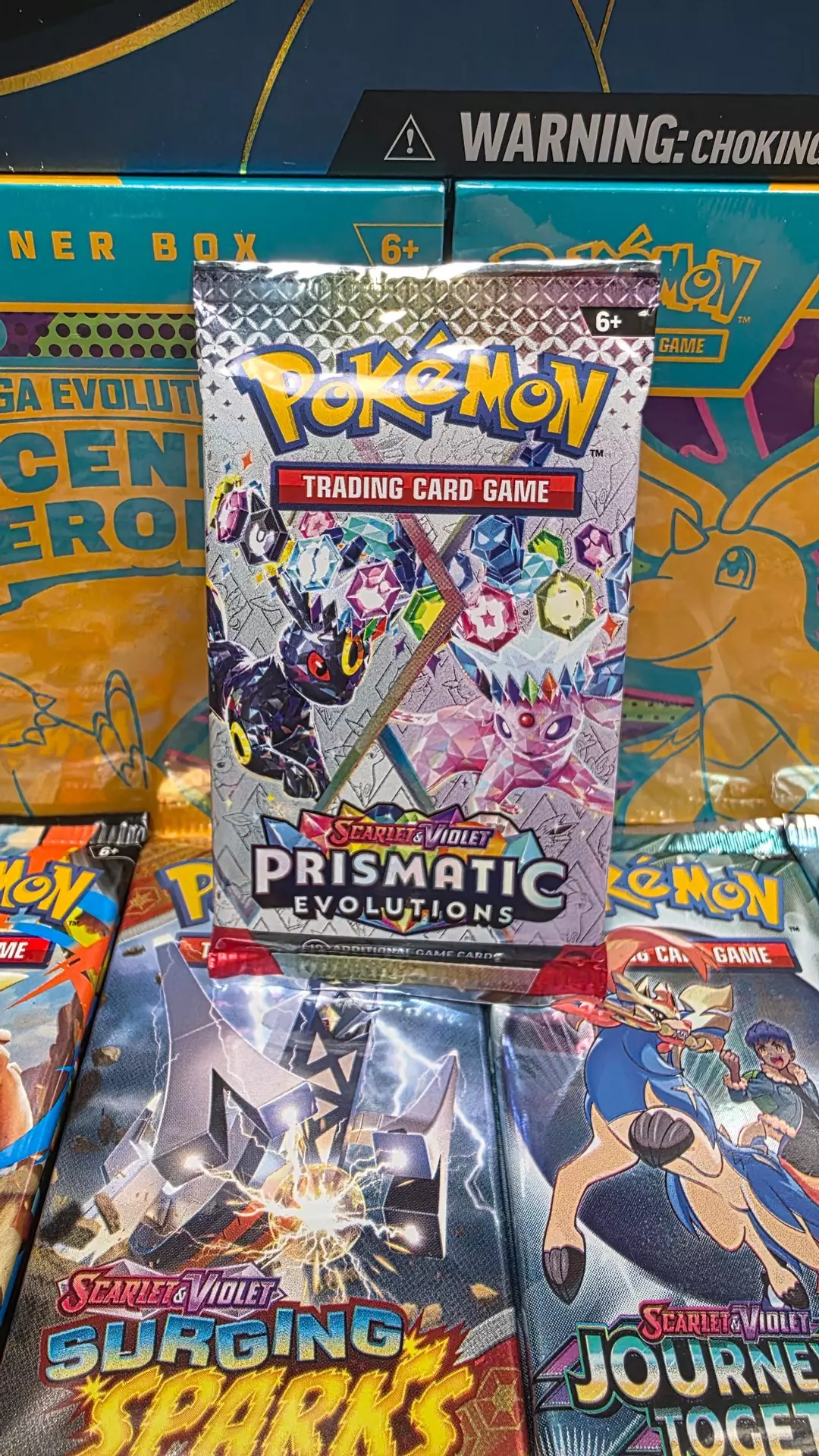 Prismatic Evolutions Booster Pack thumbnail
