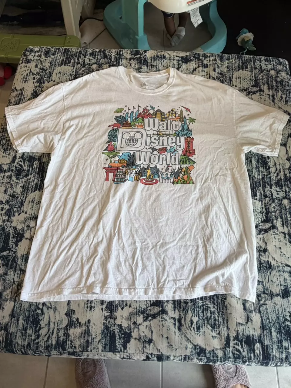 Disney Parks Walt Disney World Park Attraction Graphic Tee Adult Unisex Size 2XL thumbnail