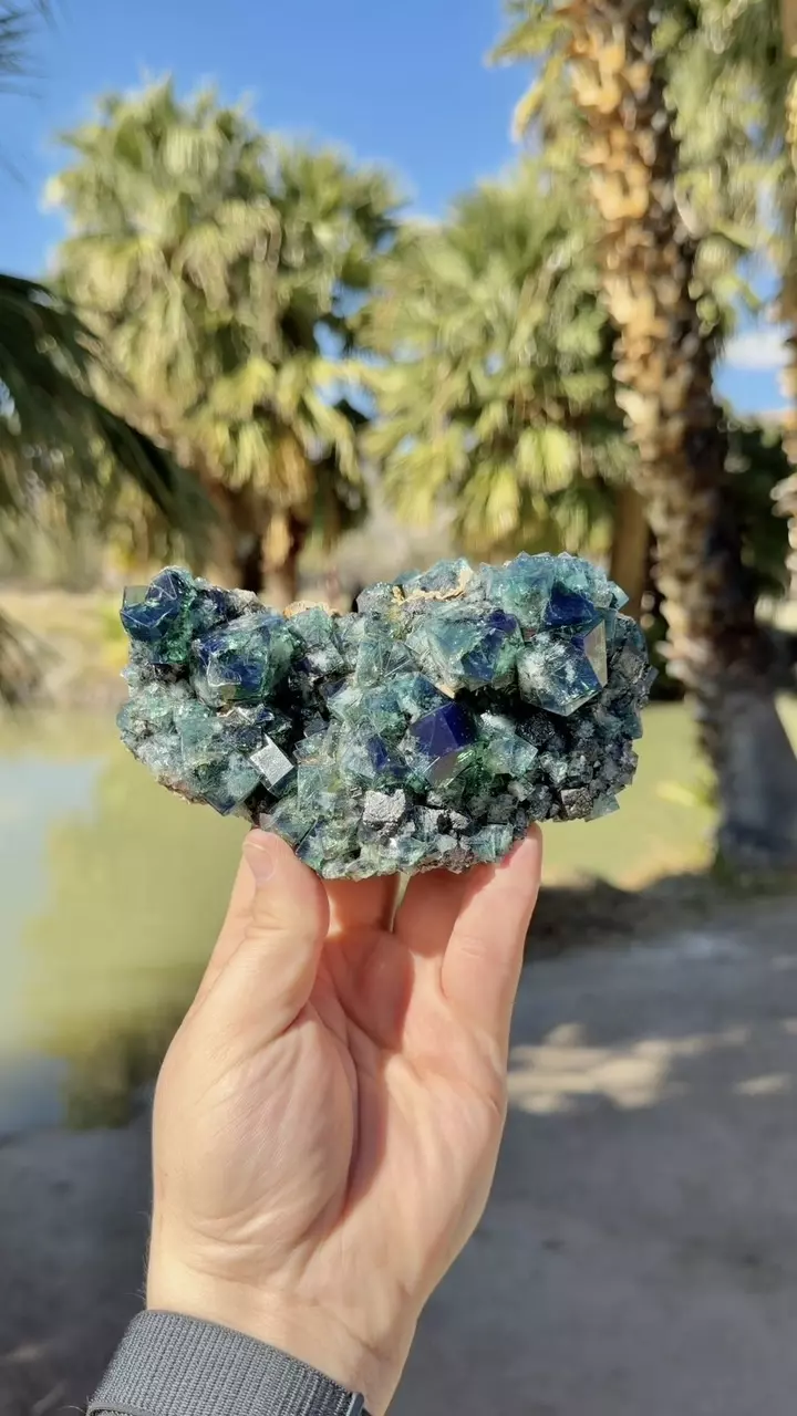 Heavy Metal Pocket Fluorite thumbnail