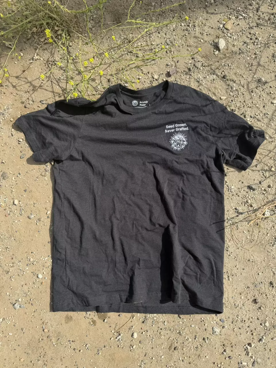 "Seed Grown. Never Grafted." Embroidered T-Shirt thumbnail