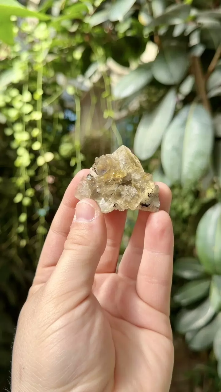 Midnight Oil Pocket Fluorite thumbnail