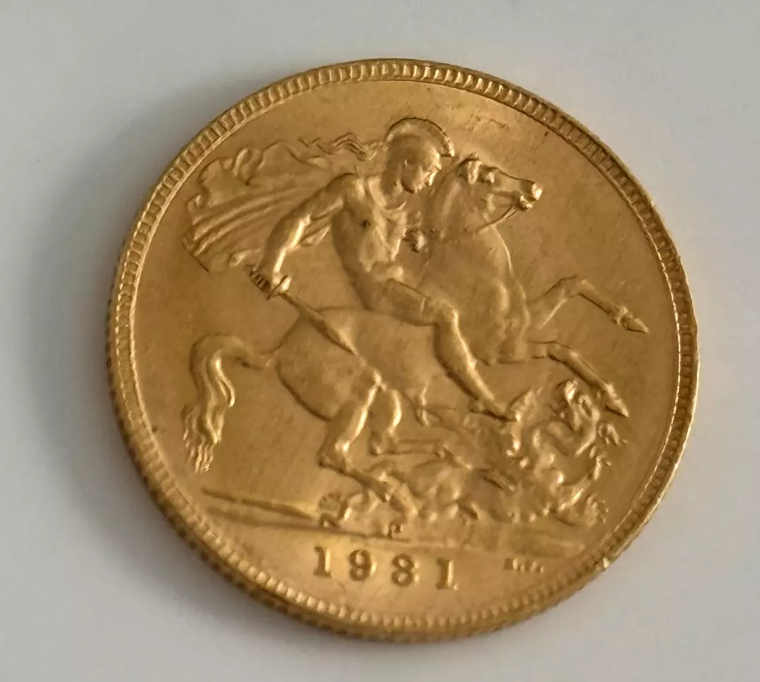 1931 gold sovereign thumbnail