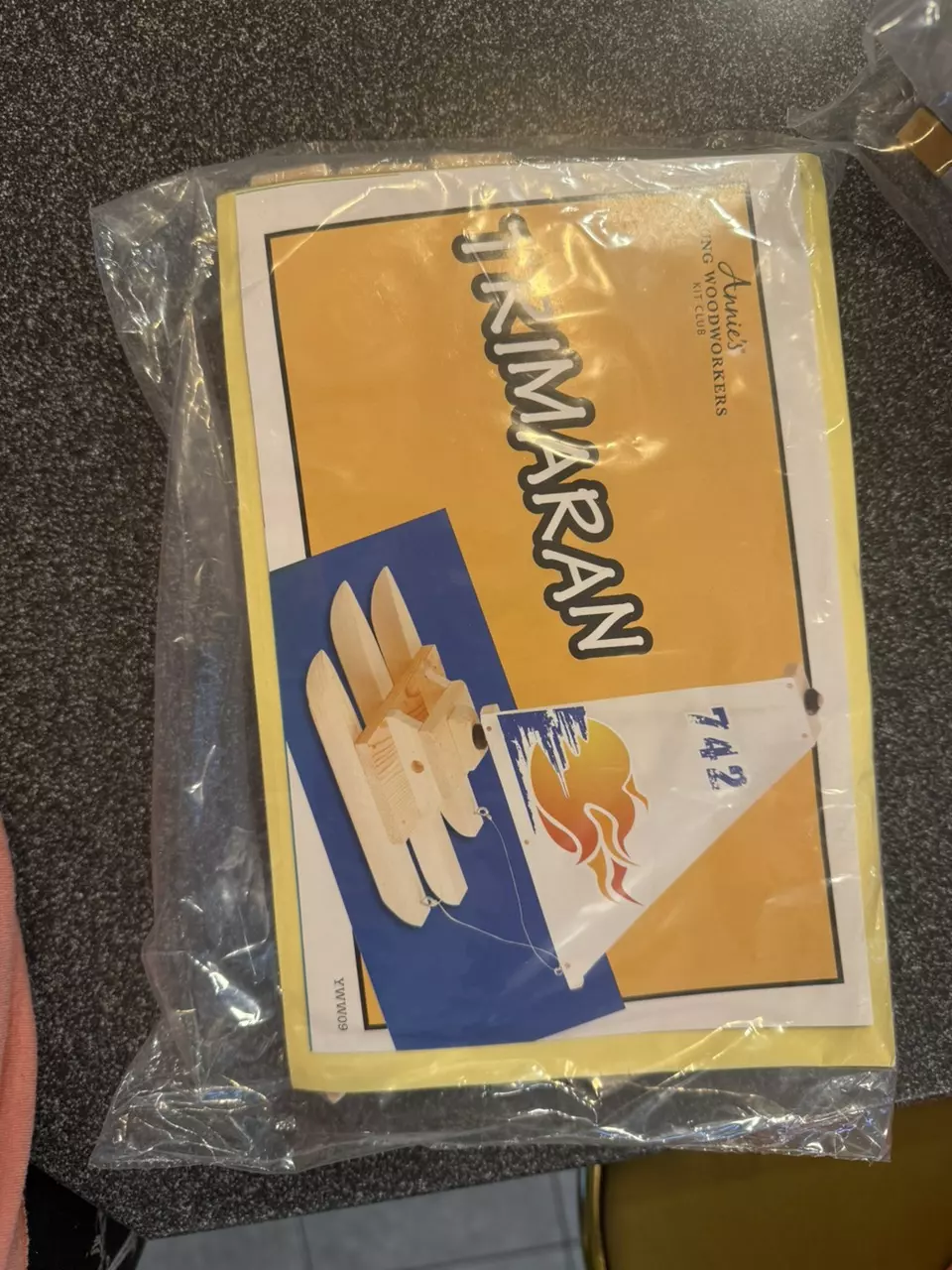 Trimaran kids wood building kit thumbnail