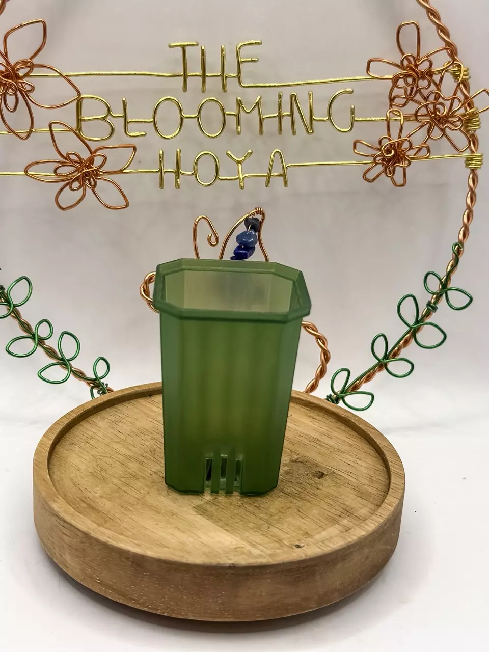 (Set of 10) Tall Green Opaque 2” Pots (~2” x 2.5”) thumbnail