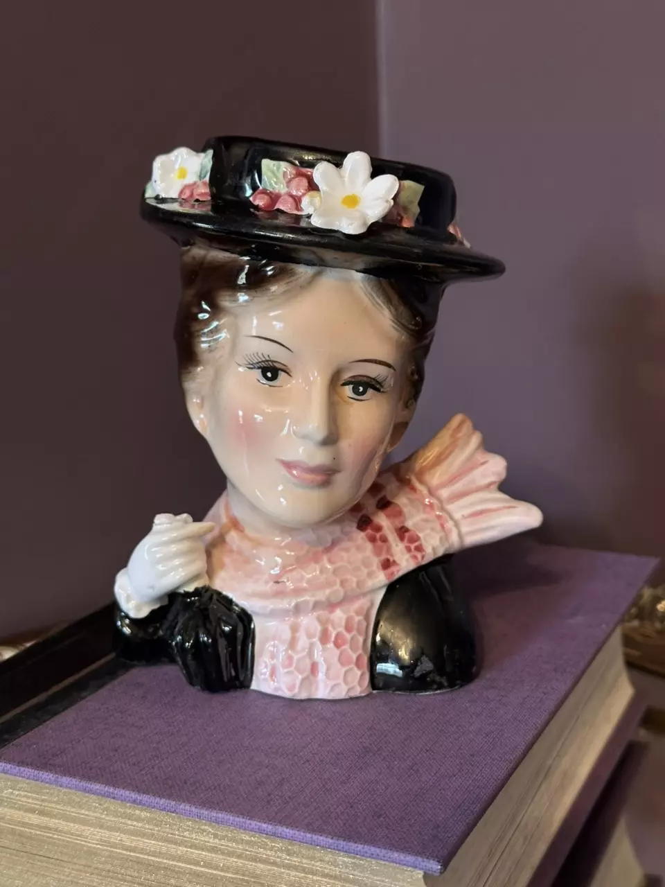 # 9 Mary Poppins Lady Head Vase 1964 thumbnail