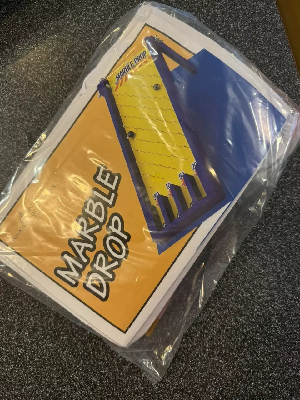 DIY marble drop wood kit for kids thumbnail