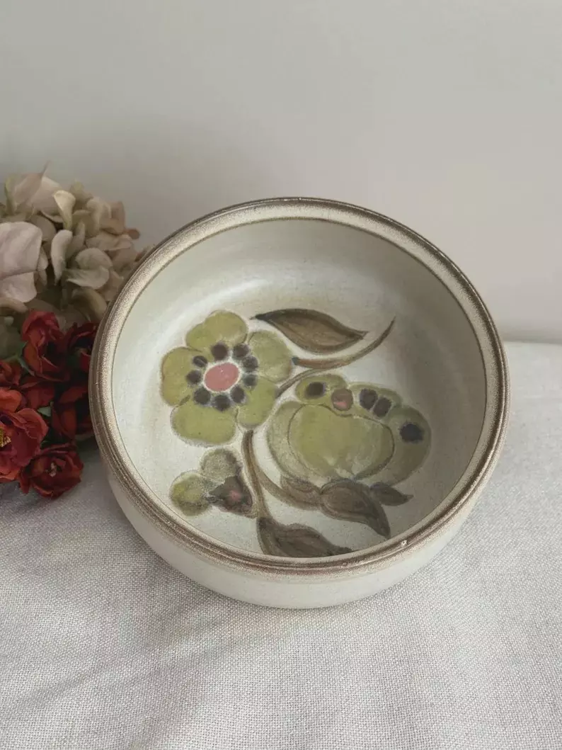 Vintage Denby England Stoneware Bowl thumbnail