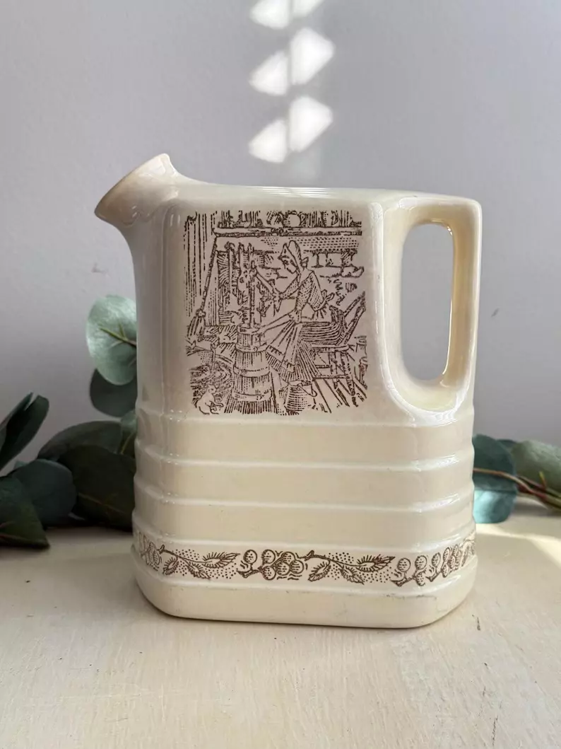 Vintage Universal Cambridge Ironstone Pitcher thumbnail