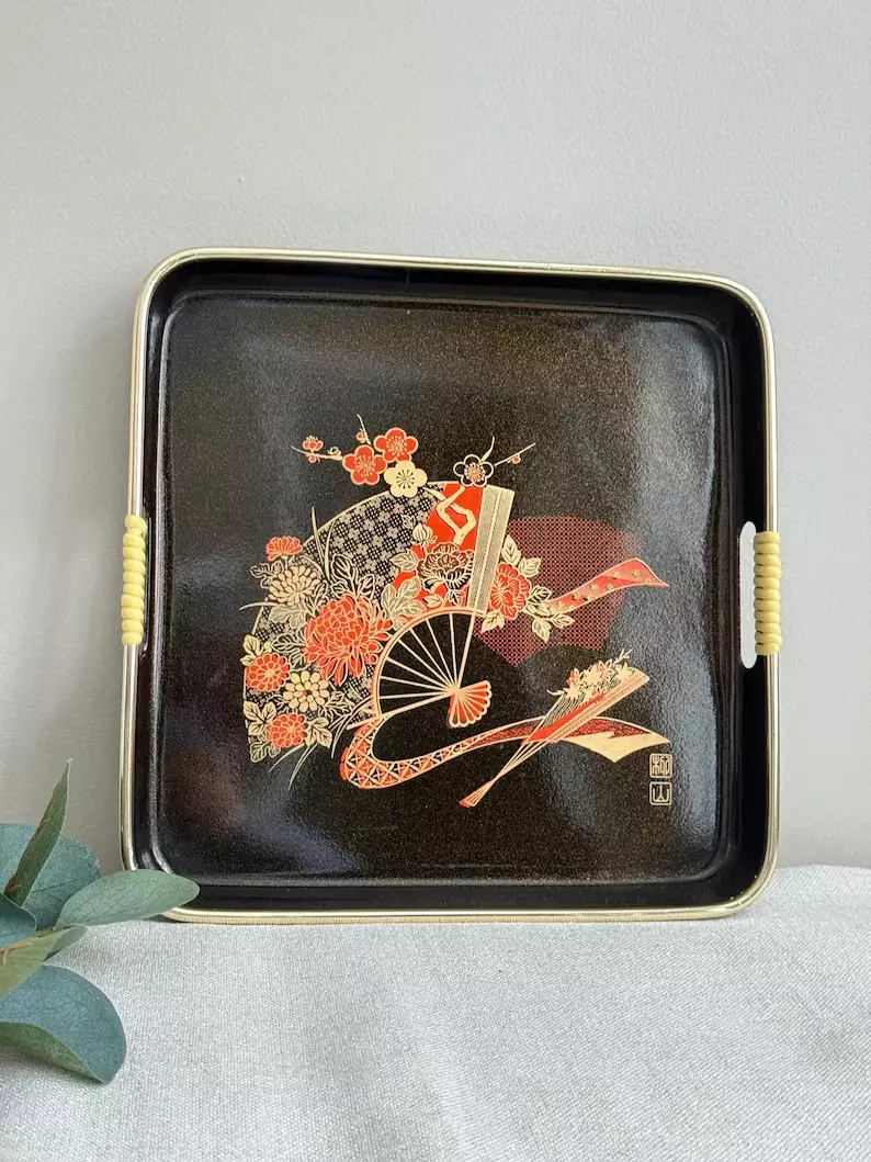 Vintage Toyo Japan Melamine Tray thumbnail