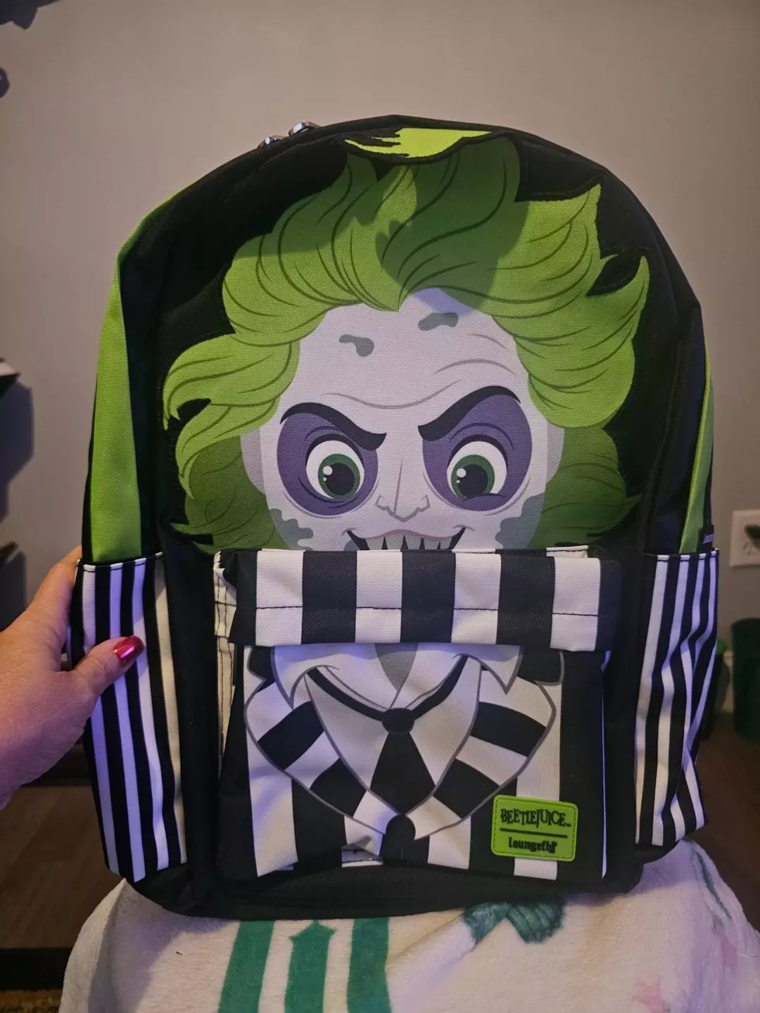 Beetlejuice Cosplay Full-Size Backpack thumbnail