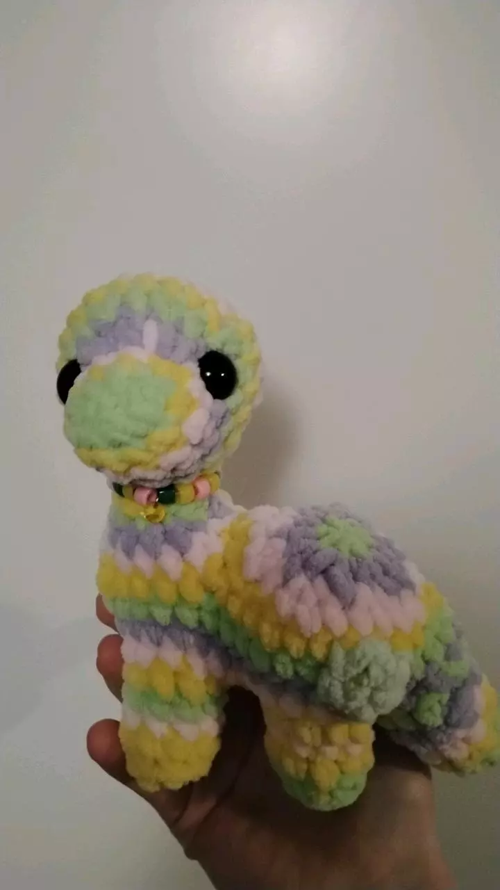 Easter themed brontosaurus thumbnail